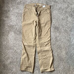 Women’s size 8 tan Carhartt pants